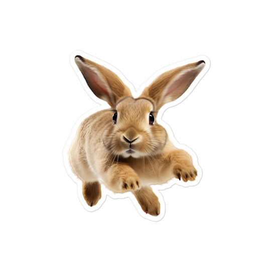 Tan Bunny Sticker - Stickerfy.ai