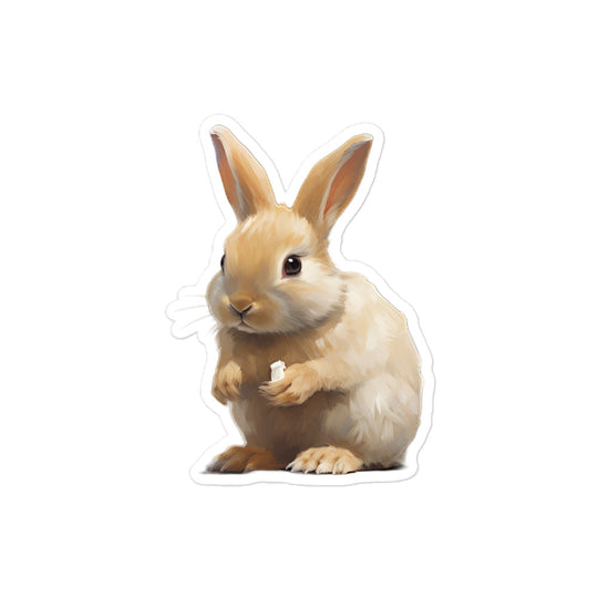 Beveren Bunny Sticker - Stickerfy.ai