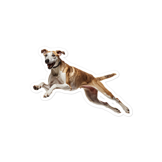 Whippet Sticker - Stickerfy.ai