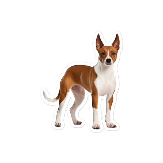 Basenji Sticker - Stickerfy.ai