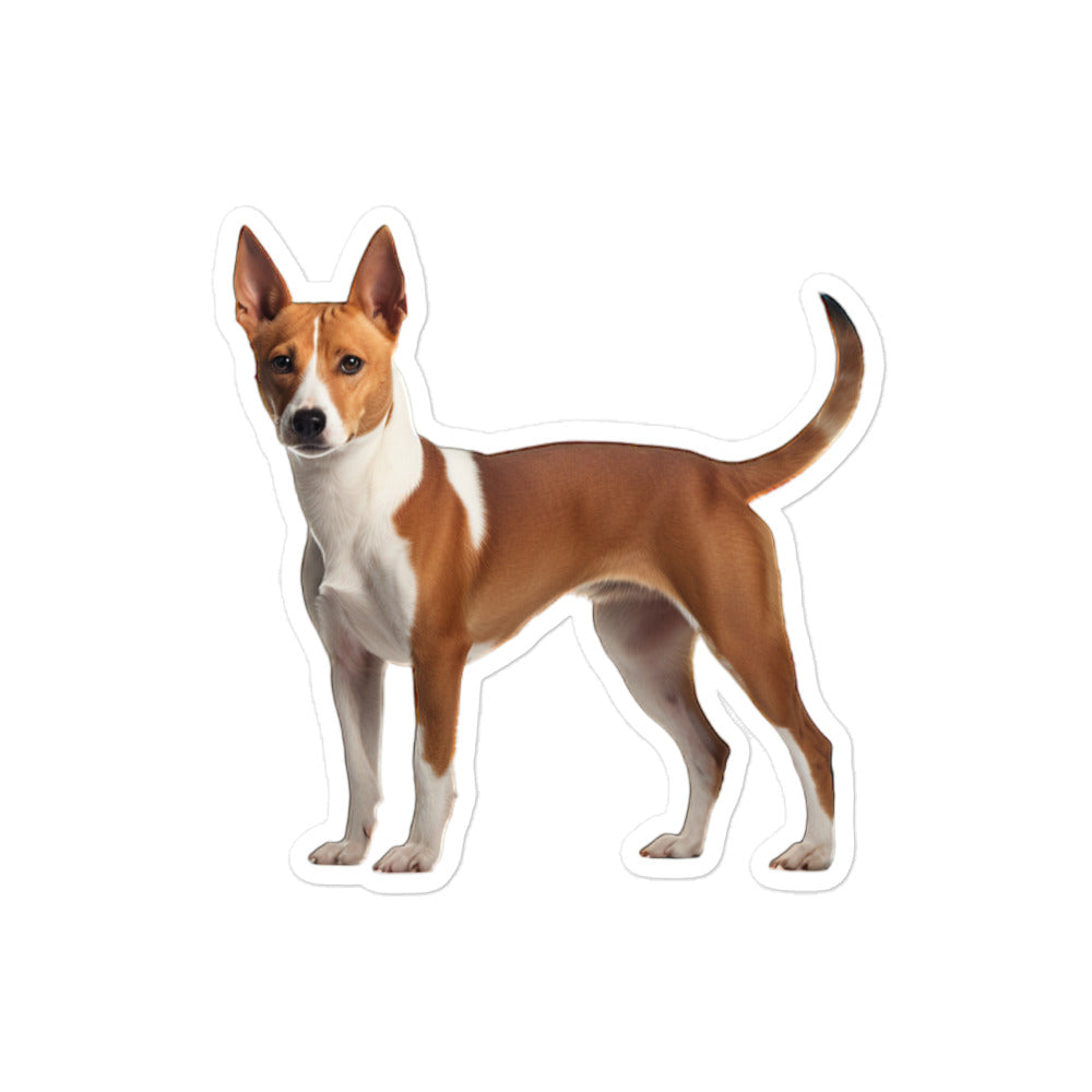 Basenji Sticker - Stickerfy.ai