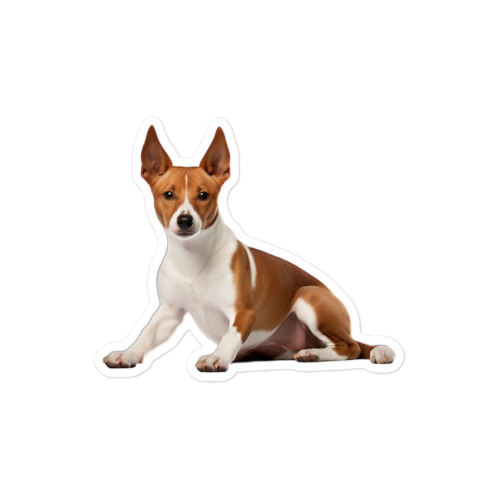 Basenji Sticker - Stickerfy.ai