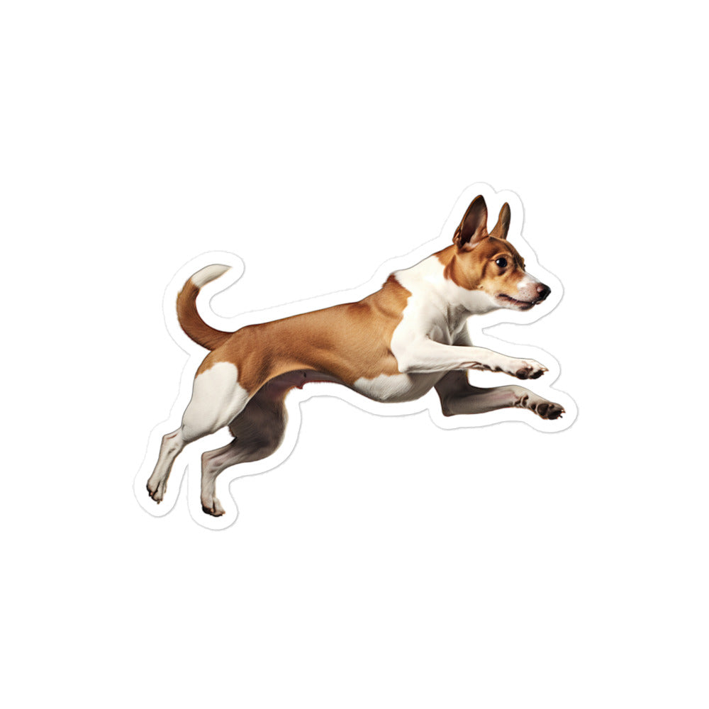 Basenji Sticker - Stickerfy.ai