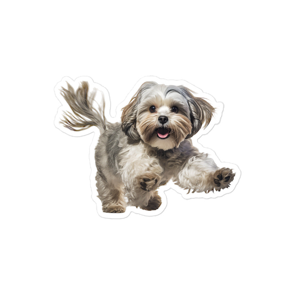 Lhasa Apso Sticker - Stickerfy.ai