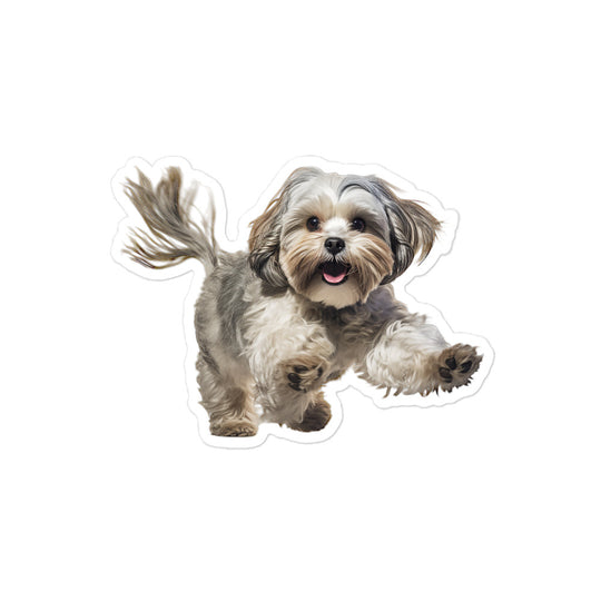 Lhasa Apso Sticker - Stickerfy.ai