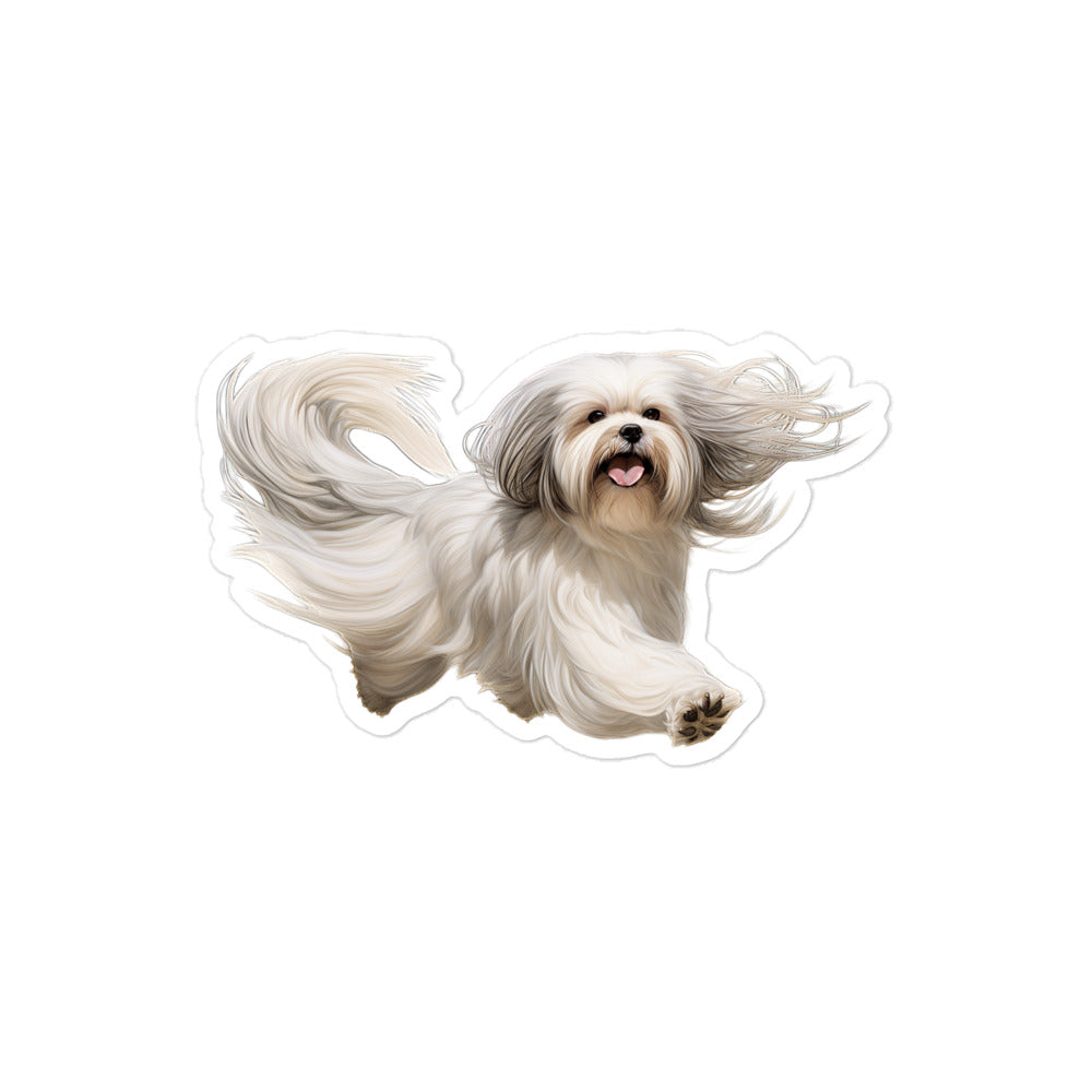 Lhasa Apso Sticker - Stickerfy.ai