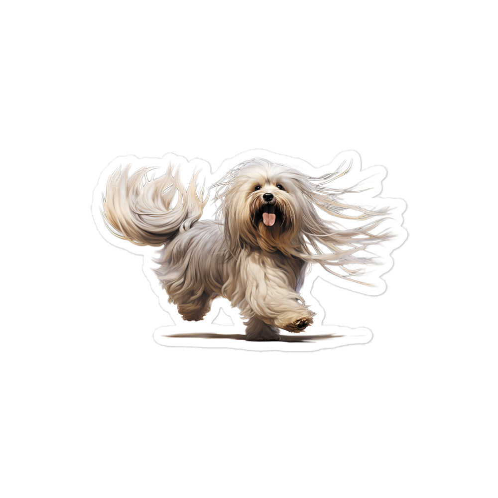 Lhasa Apso Sticker - Stickerfy.ai