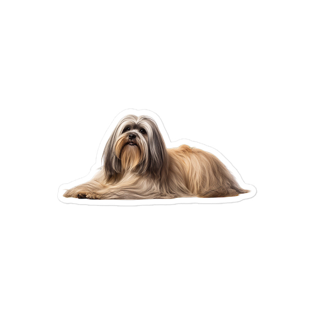 Lhasa Apso Sticker - Stickerfy.ai