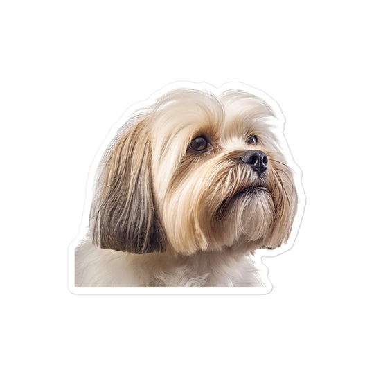 Lhasa Apso Sticker - Stickerfy.ai