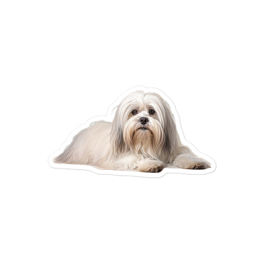 Lhasa Apso Sticker - Stickerfy.ai