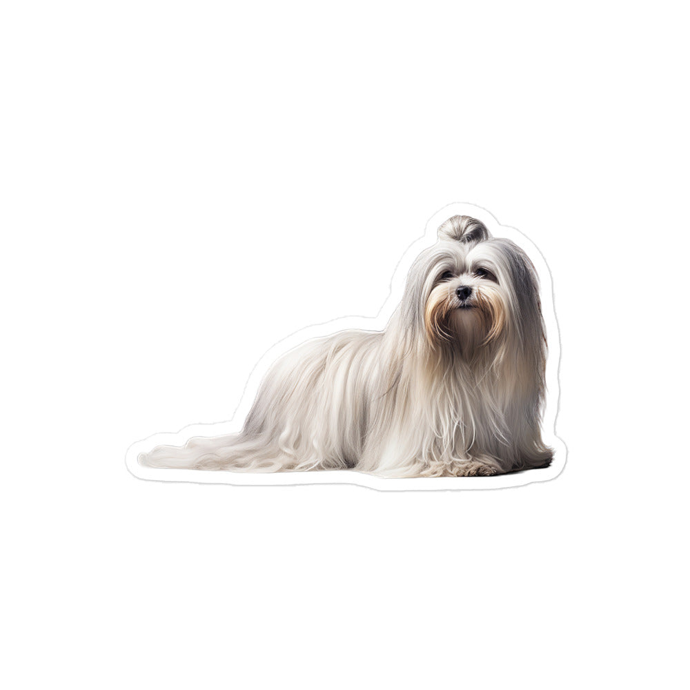 Lhasa Apso Sticker - Stickerfy.ai