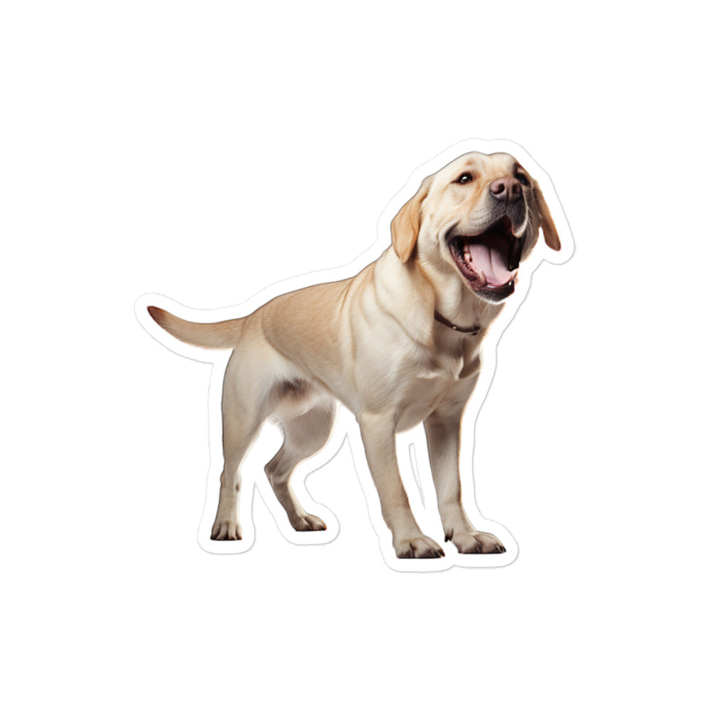 Labrador Retriever Sticker - Stickerfy.ai