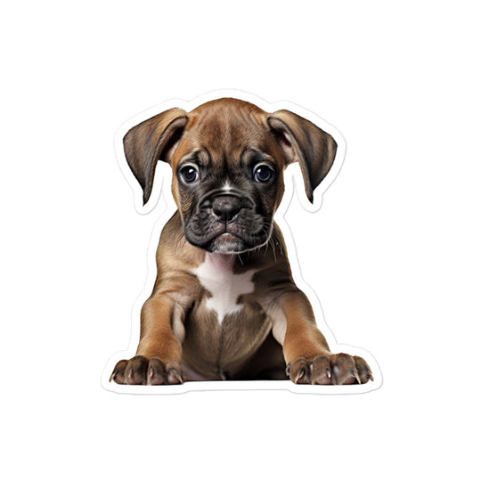 Boxer Sticker - Stickerfy.ai