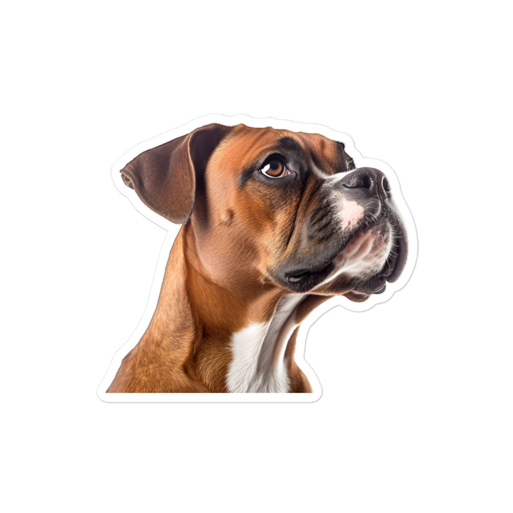 Boxer Sticker - Stickerfy.ai