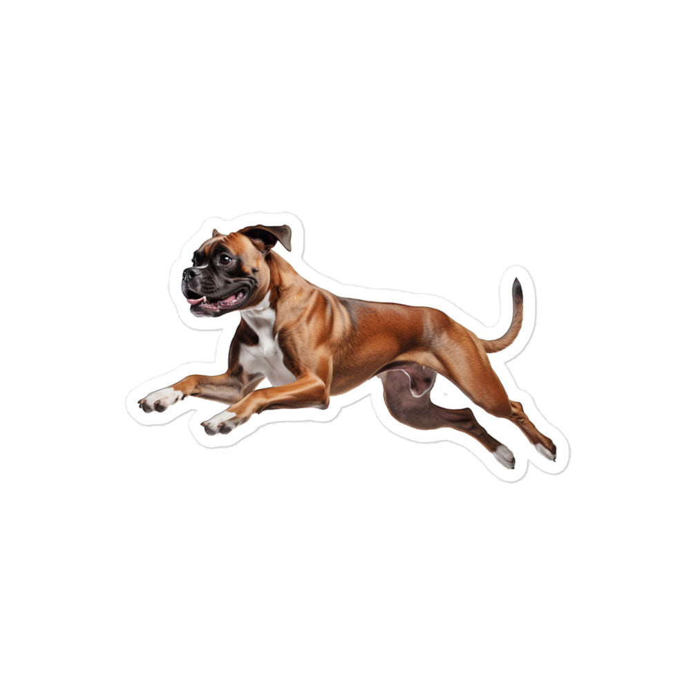 Boxer Sticker - Stickerfy.ai