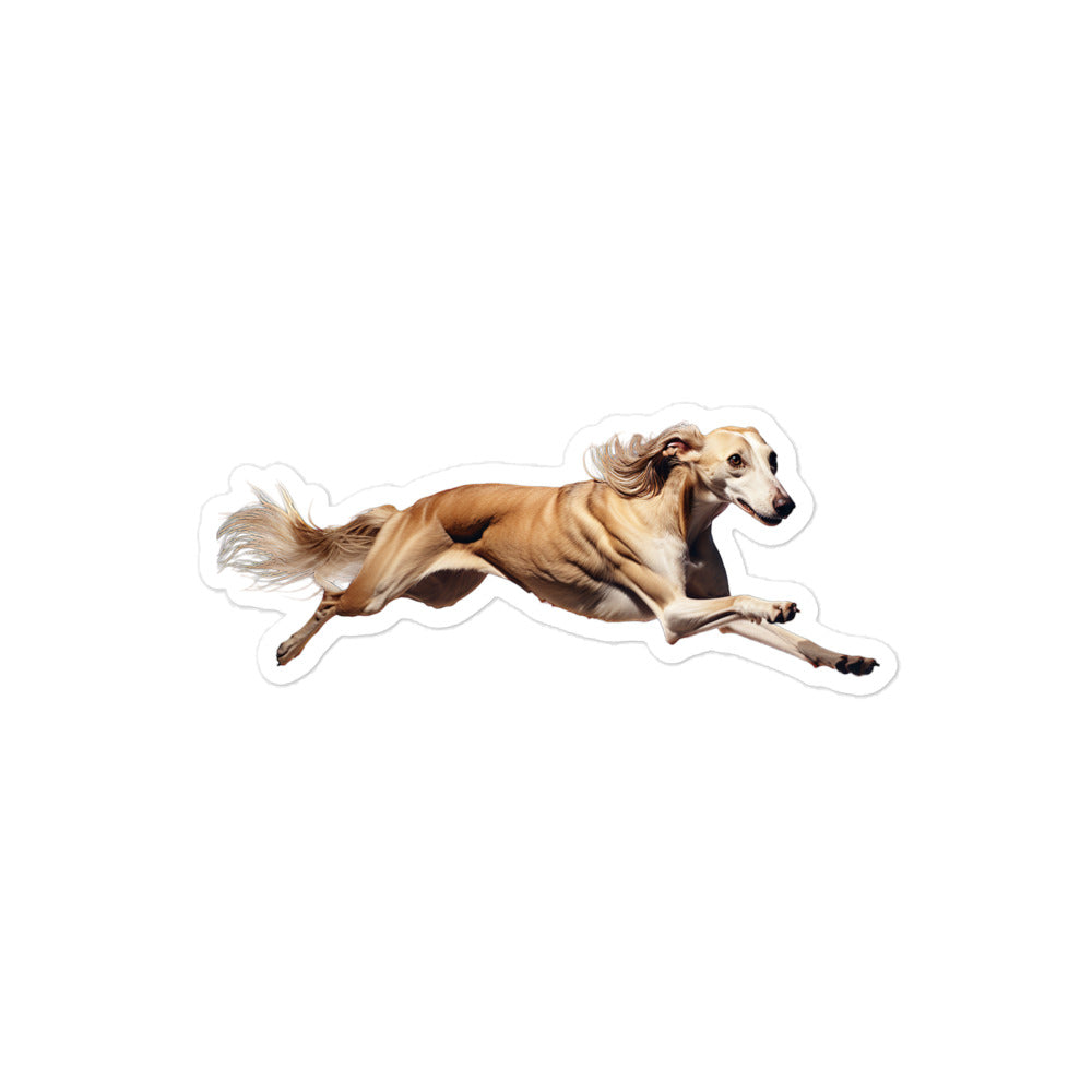Saluki Sticker - Stickerfy.ai