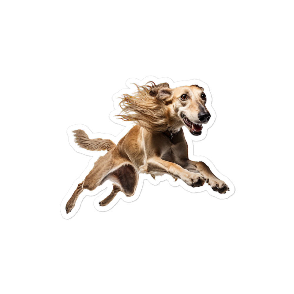 Saluki Sticker - Stickerfy.ai
