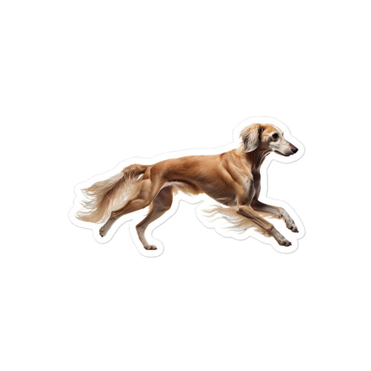 Saluki Sticker - Stickerfy.ai