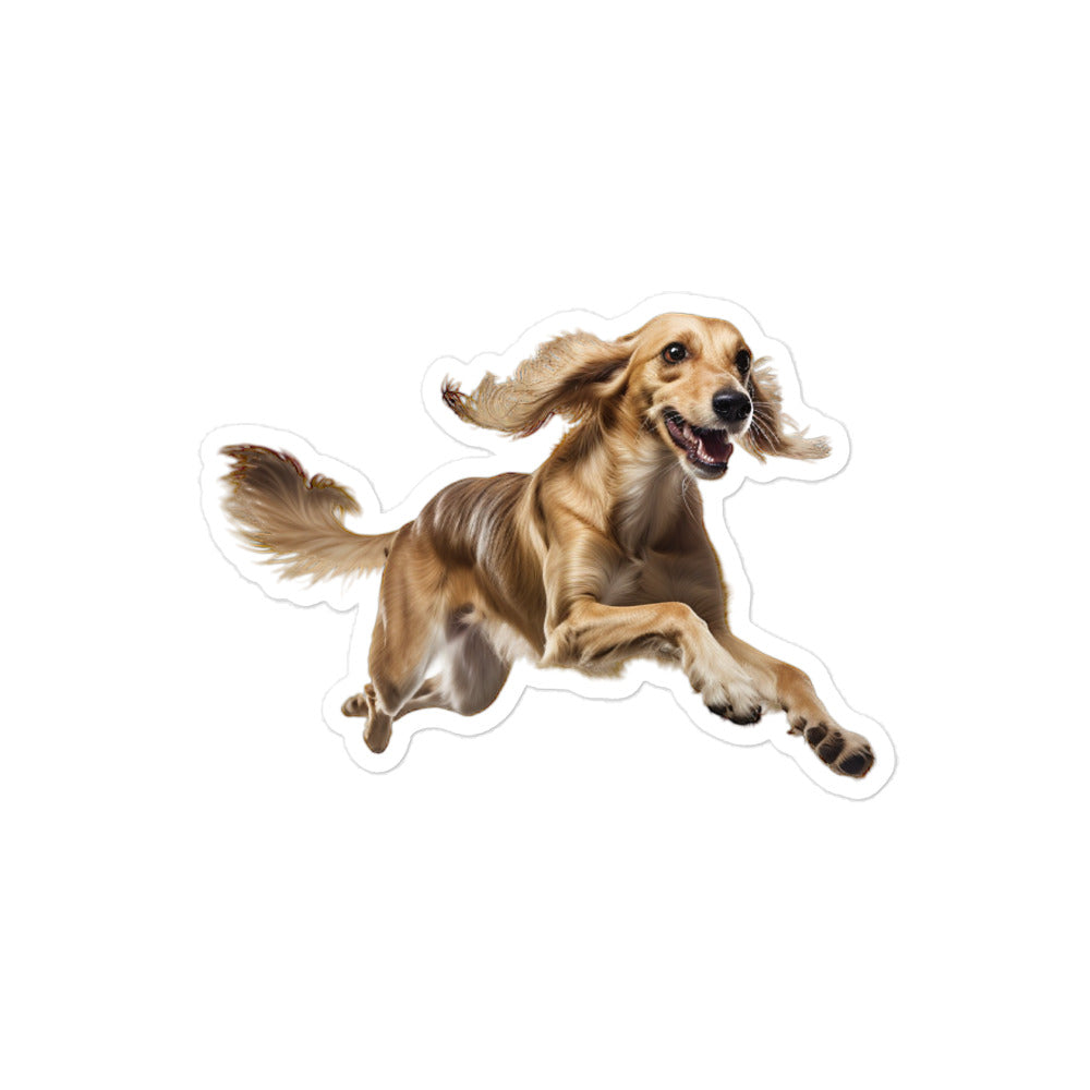 Saluki Sticker - Stickerfy.ai