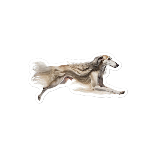 Saluki Sticker - Stickerfy.ai