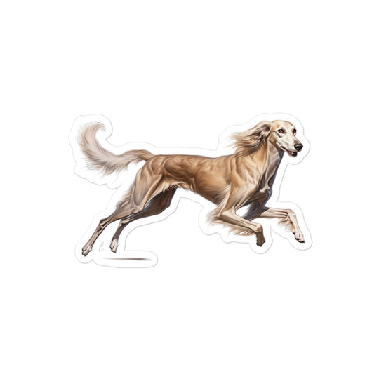 Saluki Sticker - Stickerfy.ai