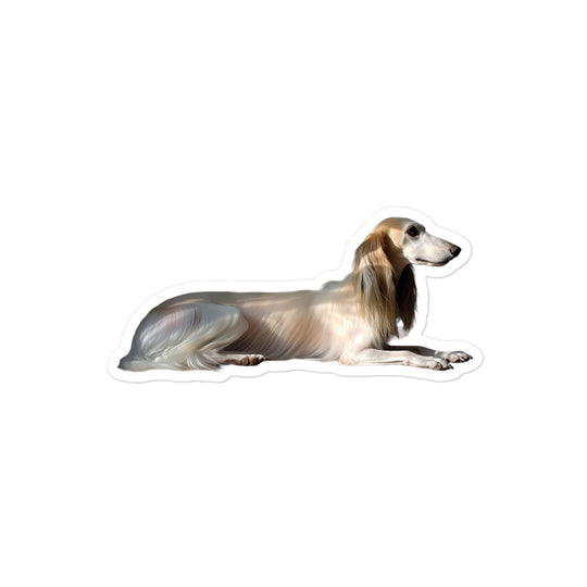 Saluki Sticker - Stickerfy.ai