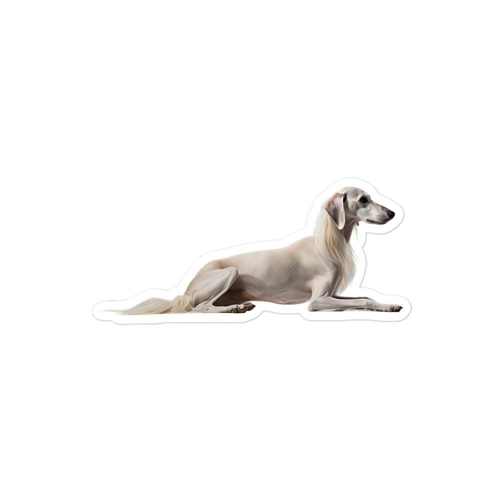 Saluki Sticker - Stickerfy.ai