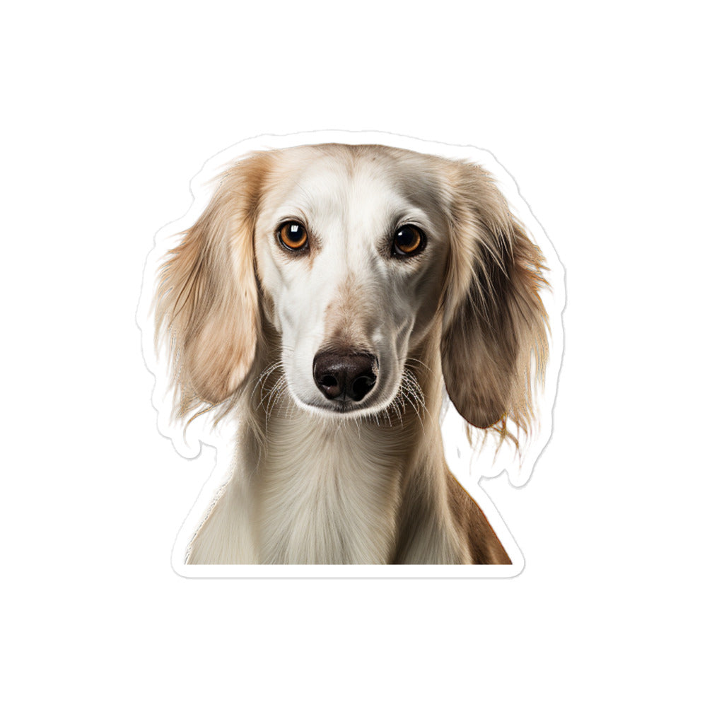 Saluki Sticker - Stickerfy.ai
