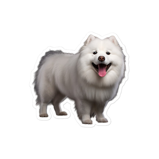 Samoyed Sticker - Stickerfy.ai