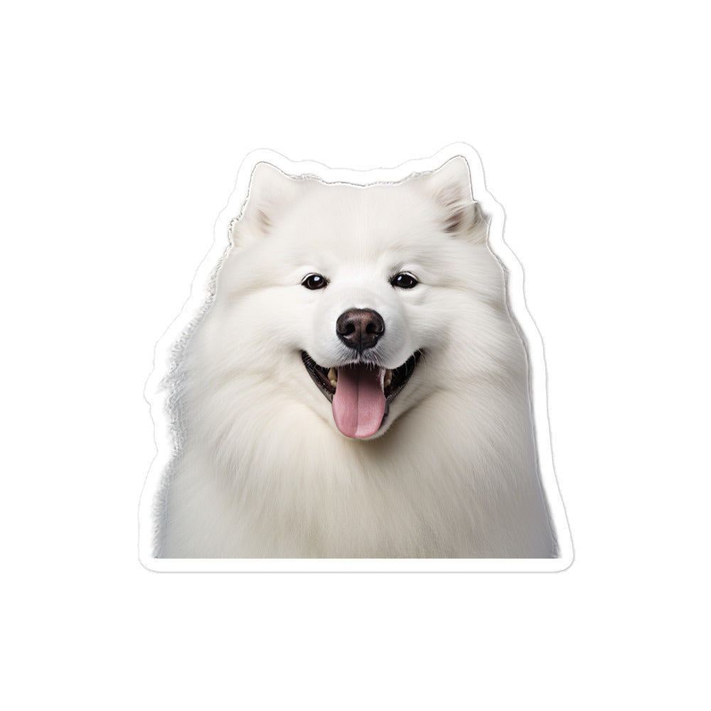 Samoyed Sticker - Stickerfy.ai