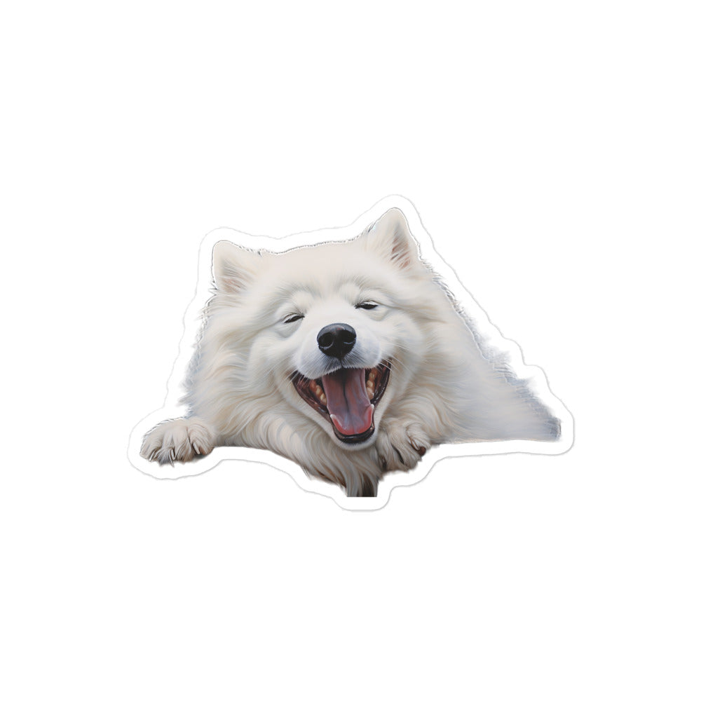 Samoyed Sticker - Stickerfy.ai