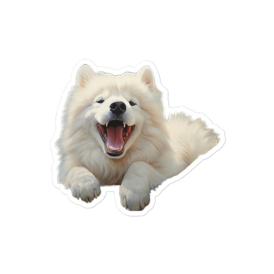 Samoyed Sticker - Stickerfy.ai