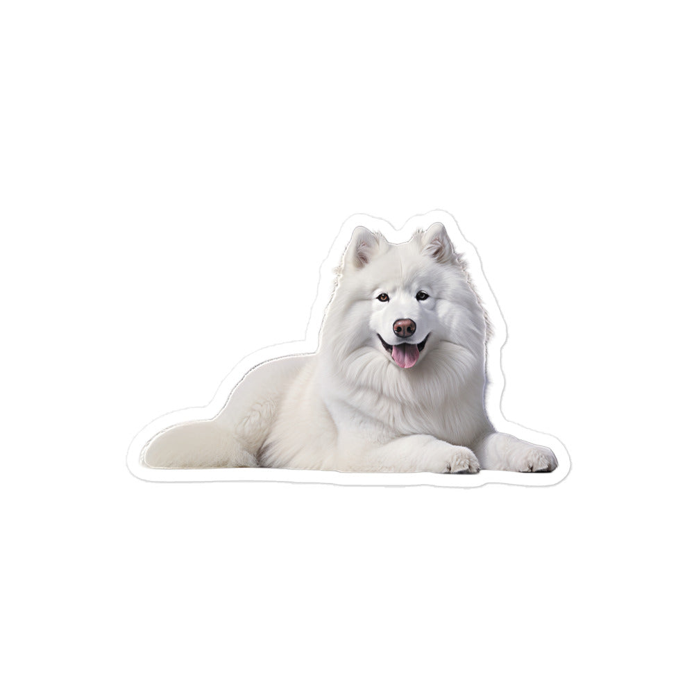 Samoyed Sticker - Stickerfy.ai
