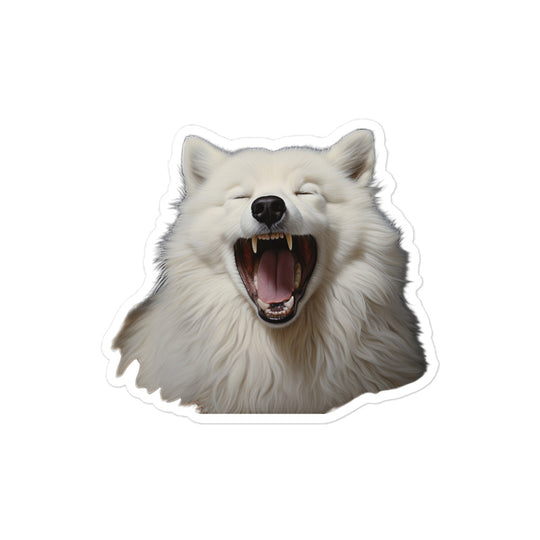 Samoyed Sticker - Stickerfy.ai