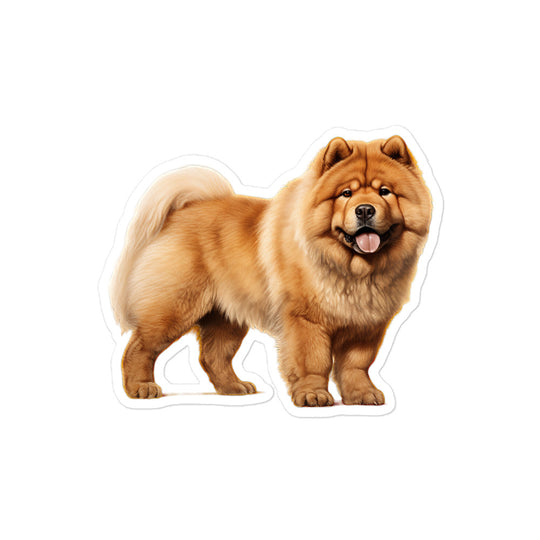 Chow Chow Sticker - Stickerfy.ai