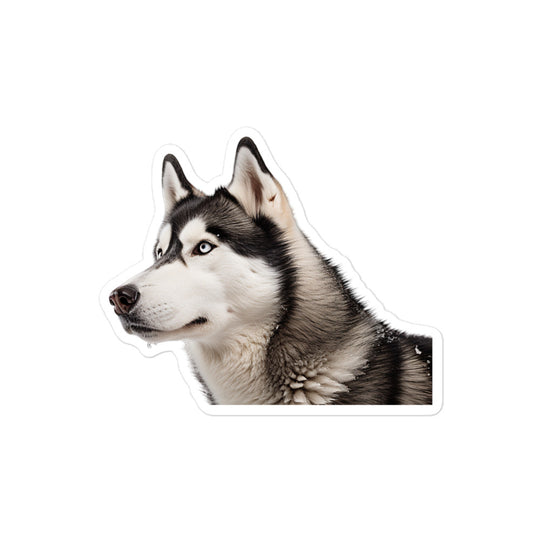 Siberian Husky Sticker - Stickerfy.ai