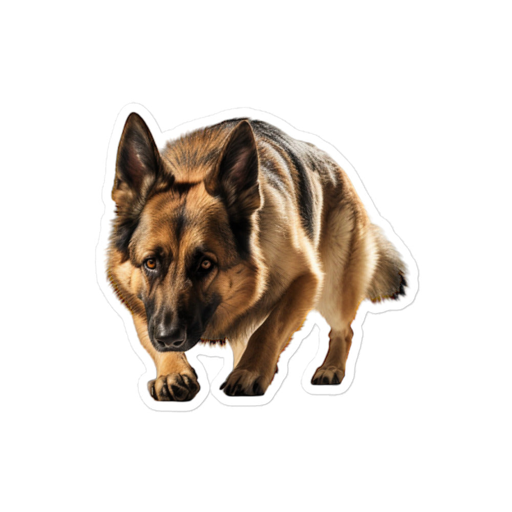 German Shepherd Sticker - Stickerfy.ai