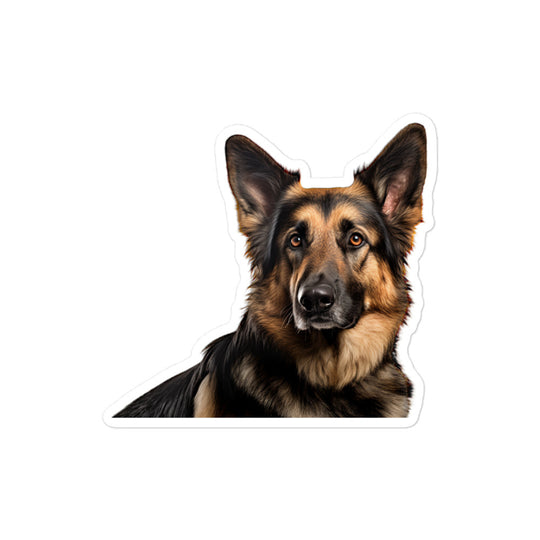 German Shepherd Sticker - Stickerfy.ai
