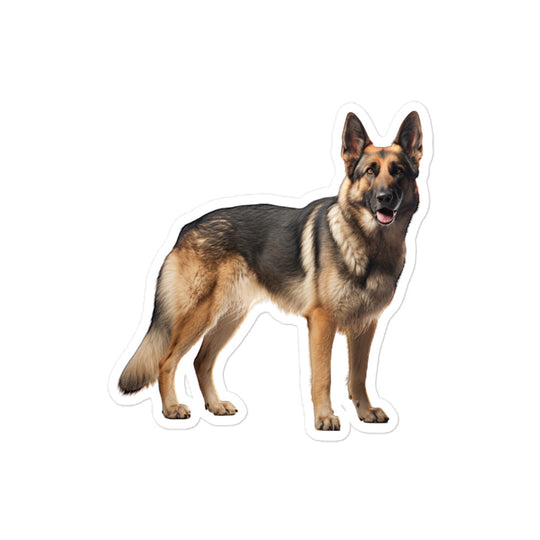 German Shepherd Sticker - Stickerfy.ai