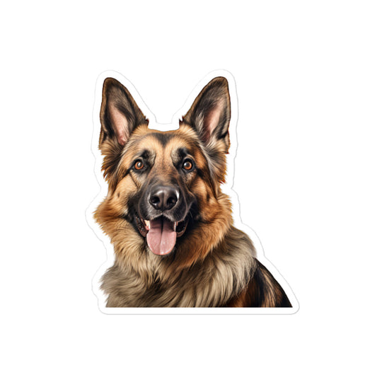 German Shepherd Sticker - Stickerfy.ai