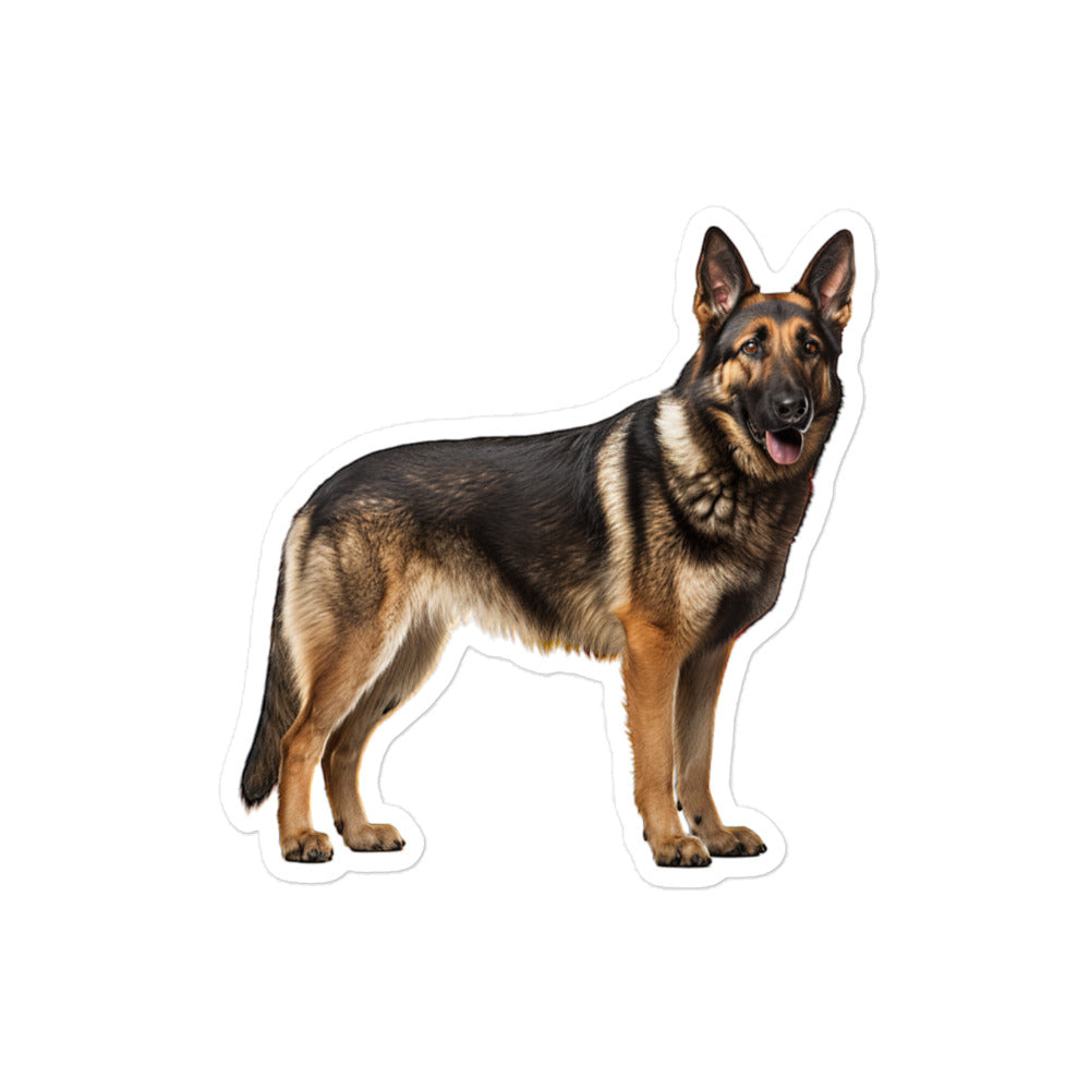 German Shepherd Sticker - Stickerfy.ai