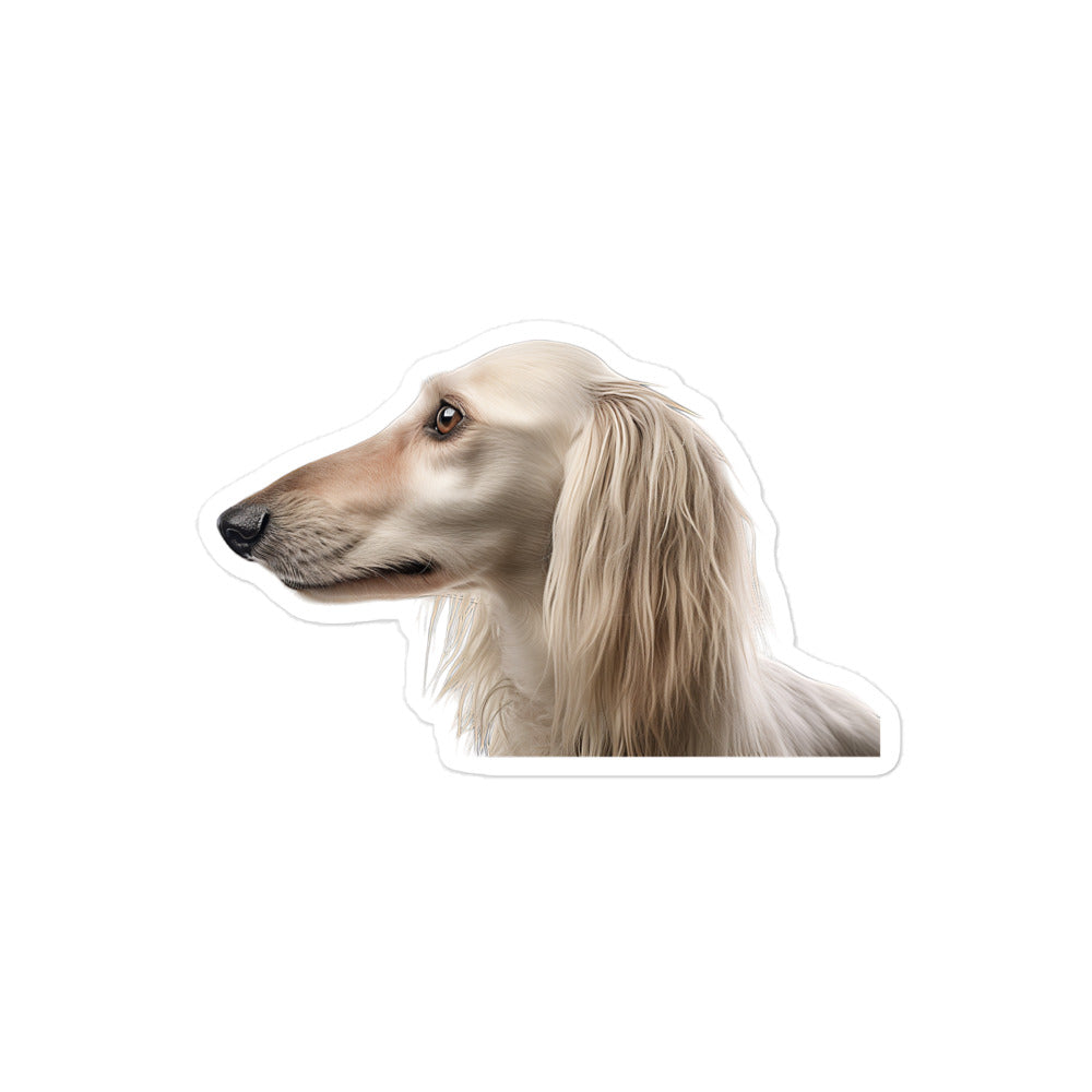 Afghan Hound Sticker - Stickerfy.ai