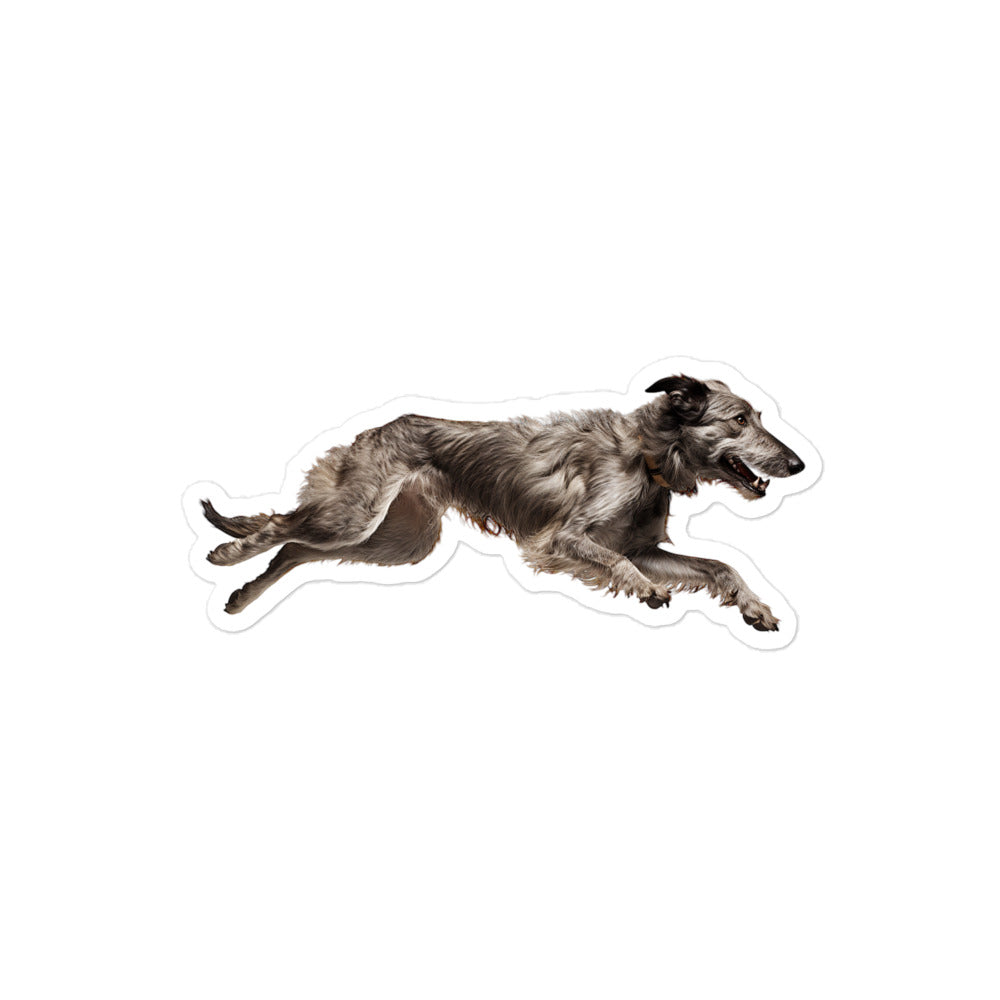 Scottish Deerhound Sticker - Stickerfy.ai