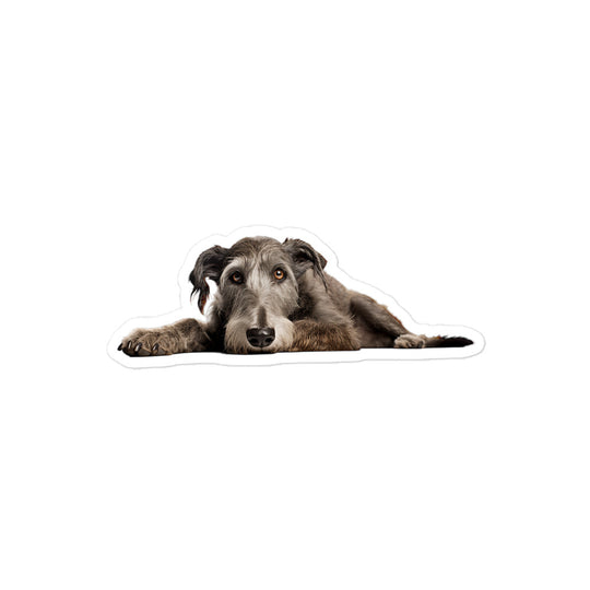 Scottish Deerhound Sticker - Stickerfy.ai