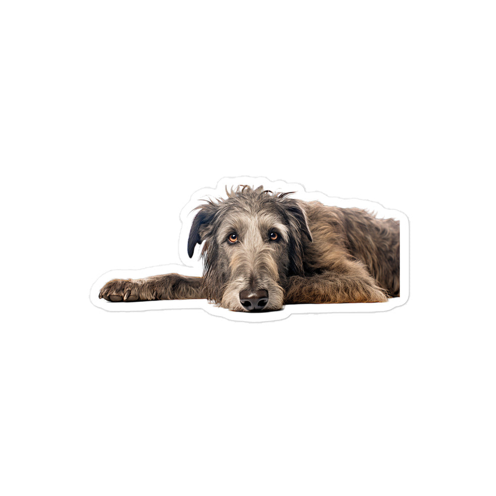 Scottish Deerhound Sticker - Stickerfy.ai