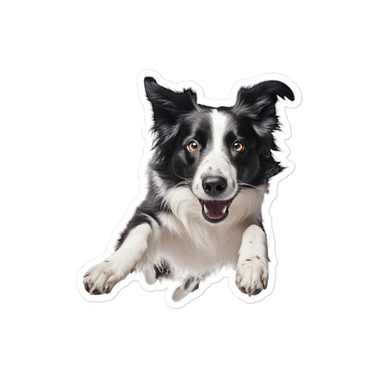 Border Collie Sticker - Stickerfy.ai