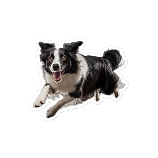 Border Collie Sticker - Stickerfy.ai