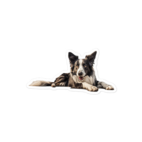 Border Collie Sticker - Stickerfy.ai
