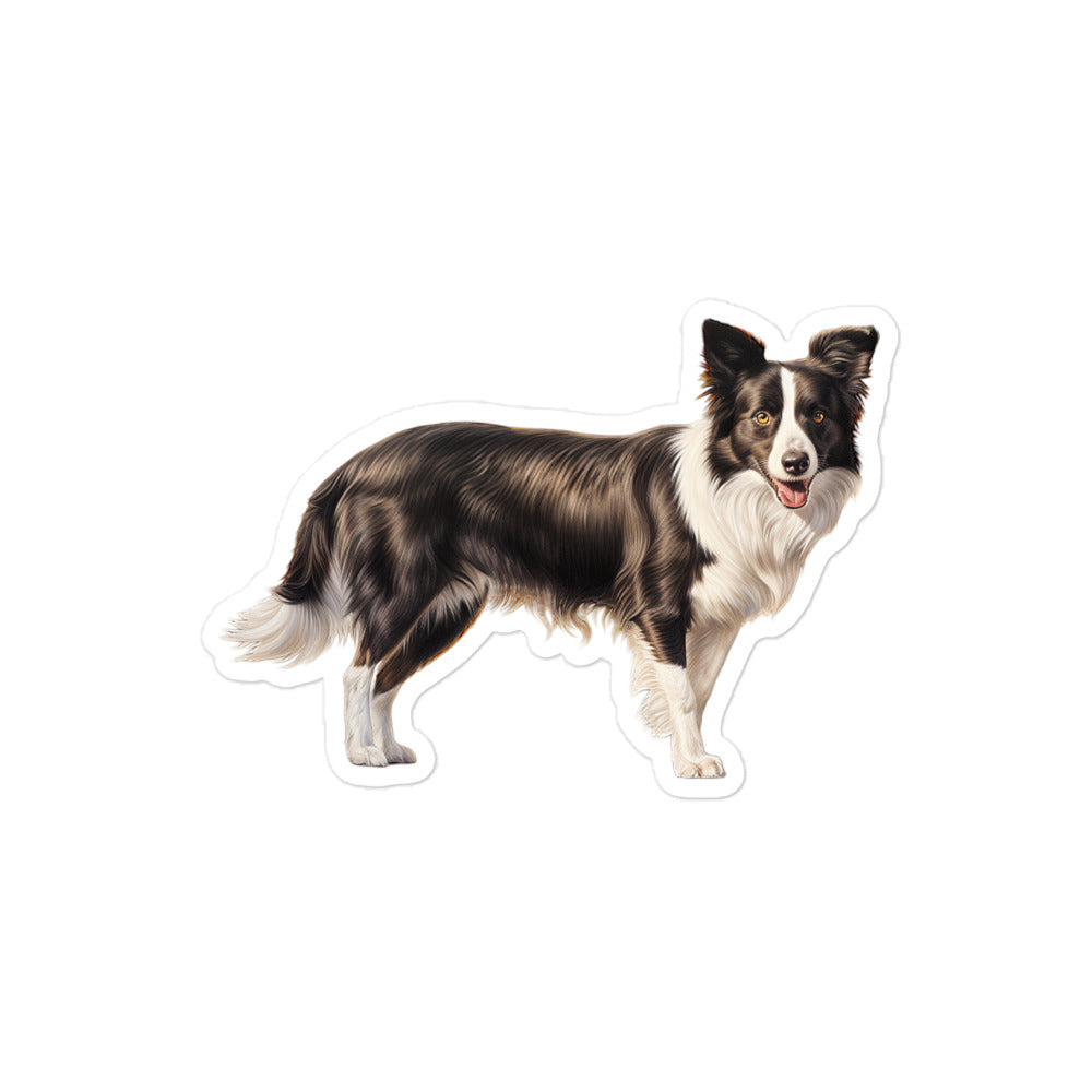 Border Collie Sticker - Stickerfy.ai