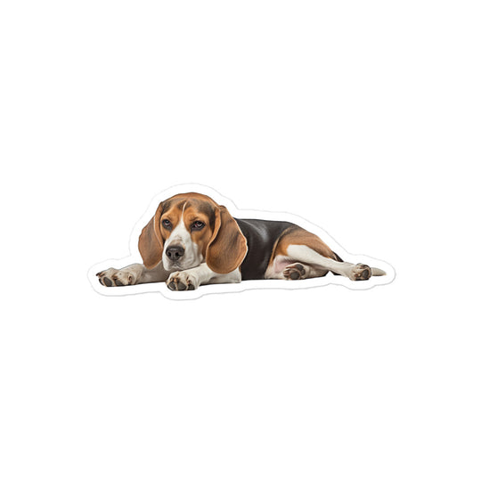 Beagle Sticker - Stickerfy.ai